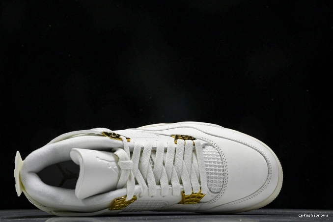Retro 4 Metallic Jordan Gold AQ9129-170 0910